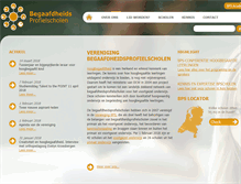 Tablet Screenshot of begaafdheidsprofielscholen.nl